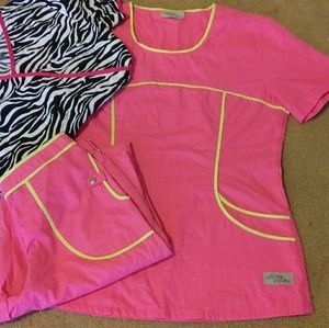 Scrub Set/ Single Scrub Top